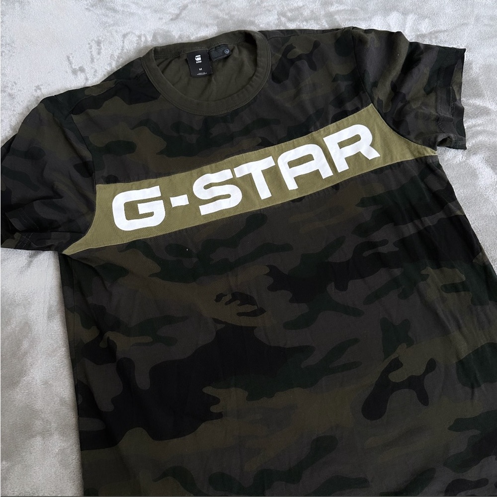 Camouflage G star T-shirt
